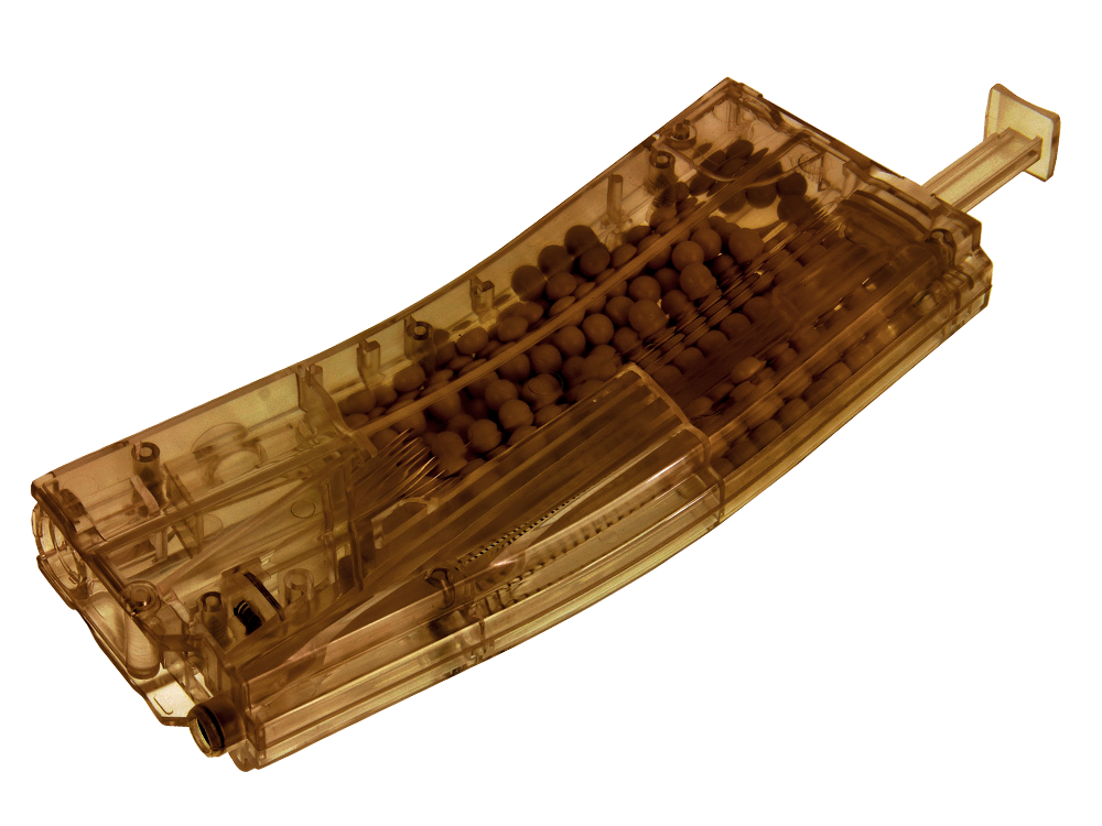 Magazine Style 420R BB Loader (Transparent Brown)